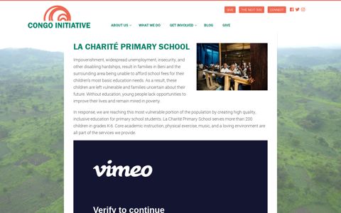 La Charité Primary School · Congo Initiative