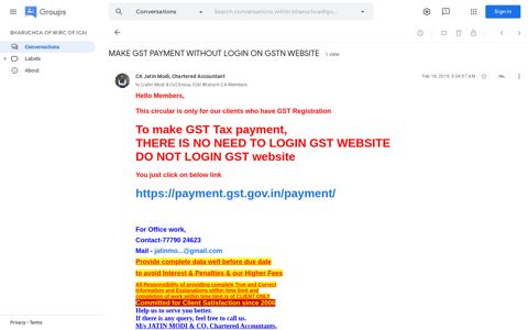 MAKE GST PAYMENT WITHOUT LOGIN ON GSTN WEBSITE ...