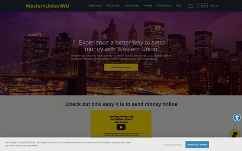 Send & Transfer Money Online or In-Person | Western Union US
