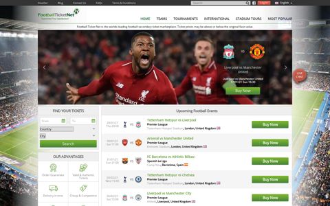 Football Ticket Net: Buy Football Tickets Online 2020