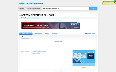 sfe.walterbushnell.com at Website Informer. FFR. Visit Sfe ...