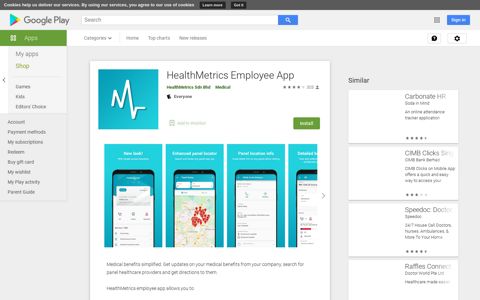 HealthMetrics Employee App - Apps on Google Play