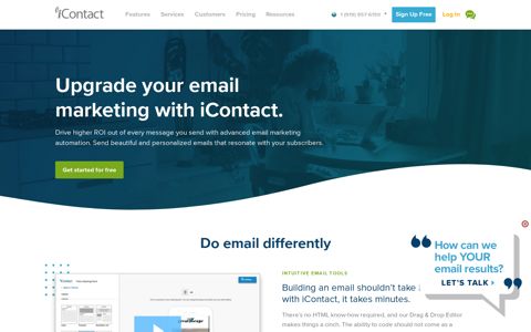 iContact - Affordable Email Marketing Solution