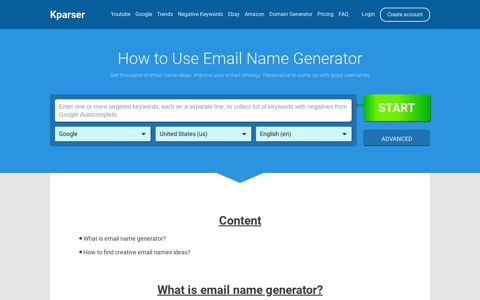 Email Name Generator - How to Get Good Username For ...