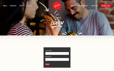 Local Matters Login - Grill'd Healthy Burgers