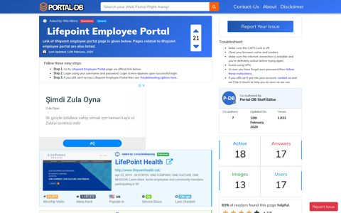Lifepoint Employee Portal