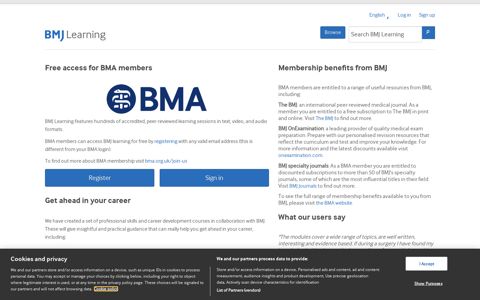 CPD for BMA members - BMJ Learning
