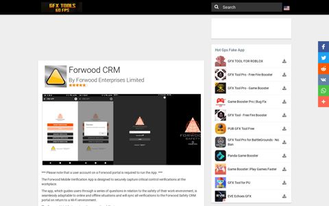Forwood CRM Download - GFX-tools.com