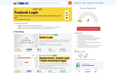 Fuebook Login - A database full of login pages from all over ...