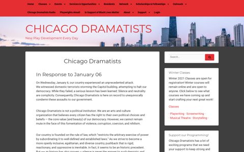 Chicago Dramatists – New Play Development Every Day
