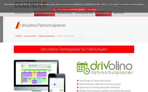 drivolino Fahrschulplaner - DEGENER Verlag Onlineshop