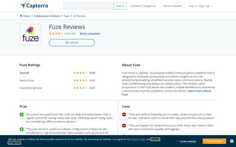 Fuze Reviews 2020 - Capterra