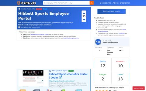 Hibbett Sports Employee Portal