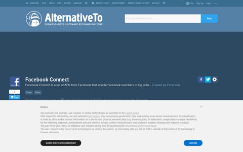 Facebook Connect Alternatives and Similar Websites and ...