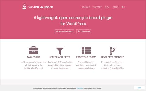 WP Job Manager – A free extensible job board plugin for ...