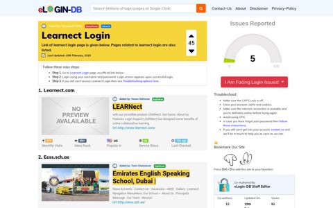 Learnect Login - A database full of login pages from all over ...