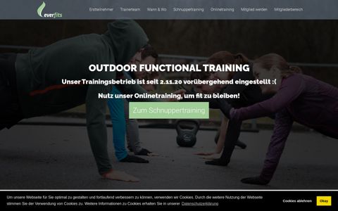 everfits Outdoor Training | Fitness im Park mit Trainer - everfits