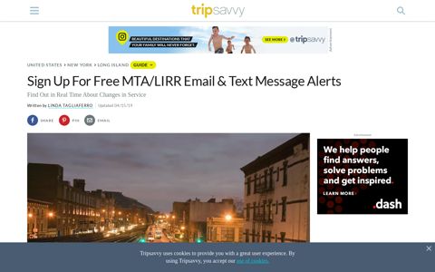 Sign Up For Free MTA/LIRR Email & Text Message Alerts
