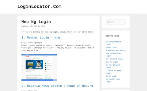 Nnu Ng Login - LoginLocator.Com