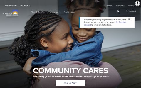 Community Health Choice: Community Homepage
