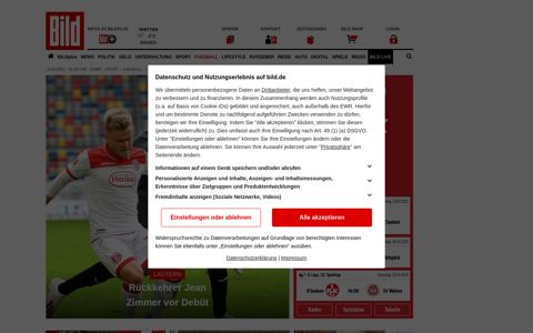 1. FC Kaiserslautern - Fussball - Bild.de