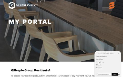 My Portal | Gillespie Group