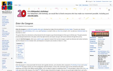Enter the Gungeon - Wikipedia