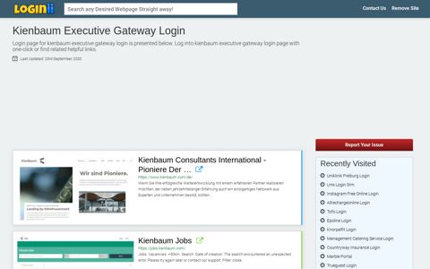 Kienbaum Executive Gateway Login - Loginii.com