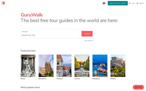 GuruWalk: The best free walking tours around the world