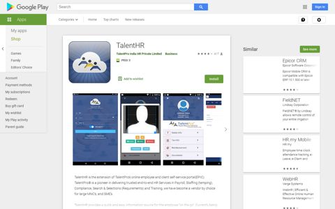 TalentHR – Apps on Google Play