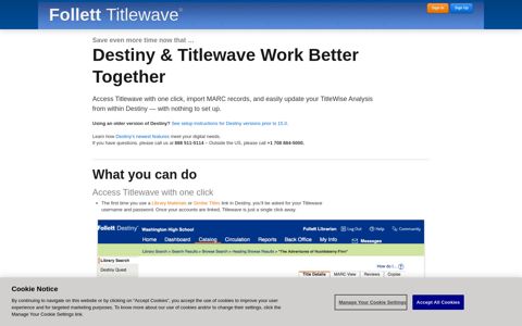 Destiny - Titlewave