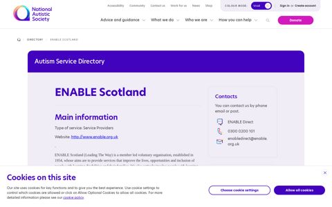 ENABLE Scotland - National Autistic Society