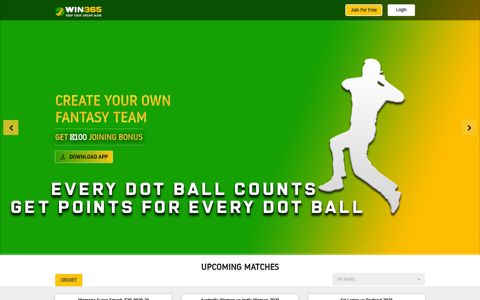 Play Daily Fantasy Cricket League Online & Win Cash Daily ...