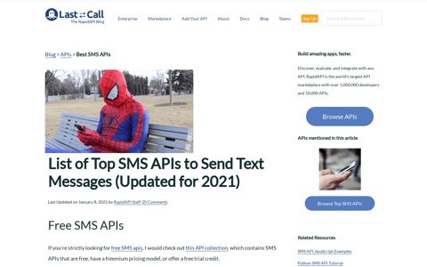 Top 8 Best SMS APIs (for Developers in 2020) [52+ Reviewed]