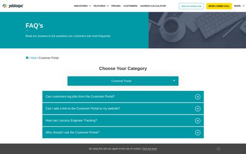 Customer Portal - UK's #1 Service Management ... - Joblogic