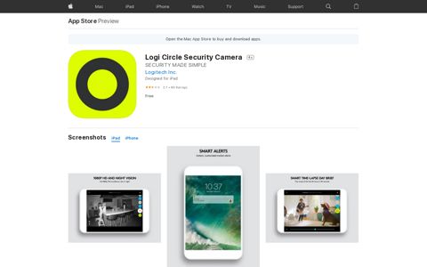 ‎Logi Circle Security Camera on the App Store