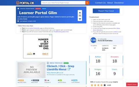 Learner Portal Gllm