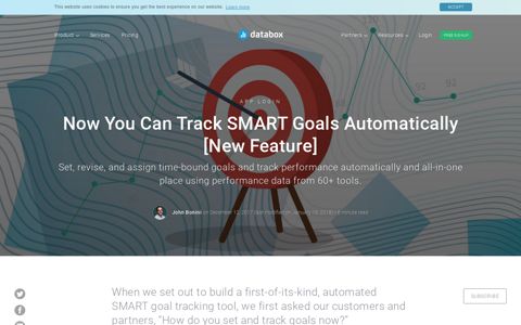 Track SMART Goals Automatically [Free Tool] - Databox