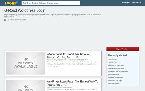 G-road Wordpress Login - Loginii.com