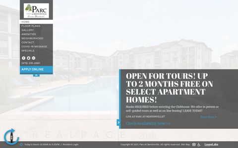 Apartments for Rent in Bentonville, AR | Parc At Bentonville ...