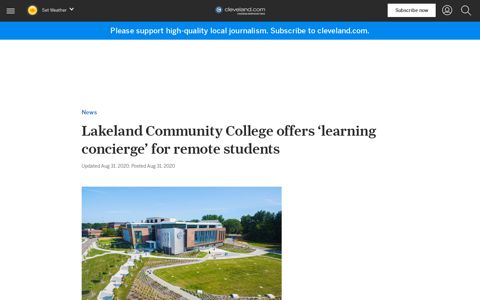 Lakeland Community College offers 'learning concierge' for ...