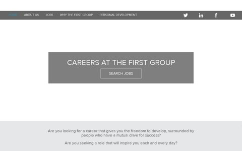 The First Group Careers Portal | Home