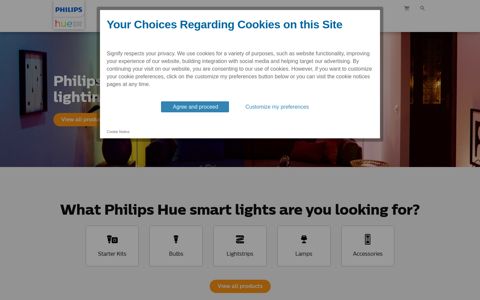 Philips Hue: Smart lighting
