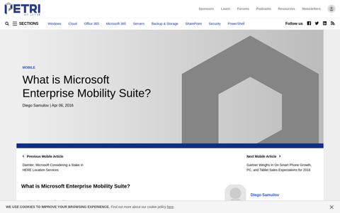 What is Microsoft Enterprise Mobility Suite? - Petri