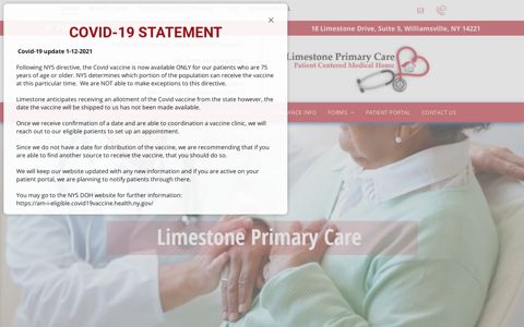 Limestone Primary Care Physicians | Williamsville, NY