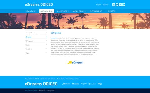 eDreams Online Travel Agency - eDreams ODIGEO
