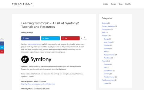 Learning Symfony2 – A List of Symfony2 Tutorials and ...