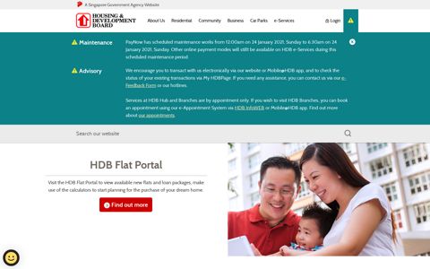 Homepage - Housing & Development Board (HDB)