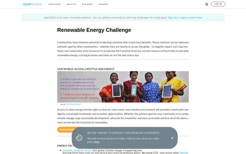 Renewable Energy Challenge - OpenIDEO