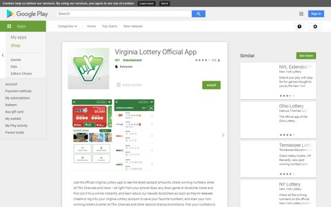 Virginia Lottery Official App - Apps on Google Play